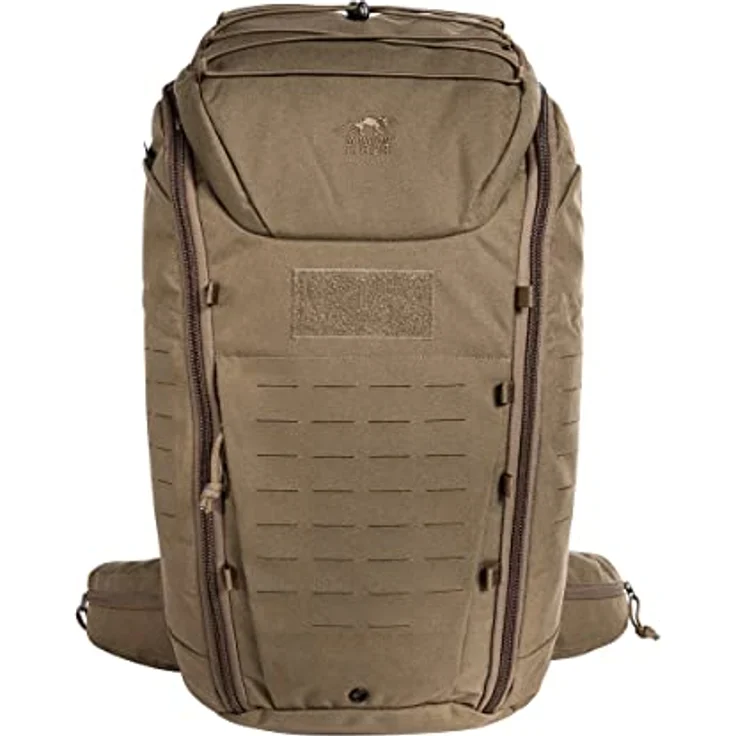 Tasmanian Tiger Modular Pack 30, Freizeitrucksack mit aufziehbarer Frontöffnung, 30 l, CORDURA® 700 den, schwarz – Bild 3