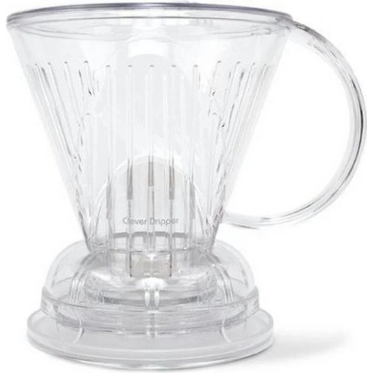 Clever Clever Coffee Dripper S, Handfilter aus BPA-freiem Kunststoff, 290 ml, inkl. Untersetzer
