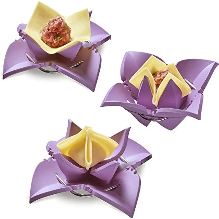 Betty Bossi Dumpling Maker ist der ideale Ravioli Maker für Hobby- und Profiköche, ganz gleich ob Sie Ravioli oder Dumplings selber Machen möchten – Bild 2
