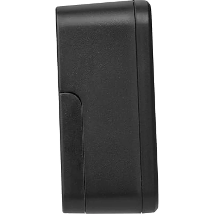 TFA Dostmann Digitaler Mini Wecker 60.2044.01, batteriebetrieben, mit lautem Weckalarm, Innenthermometer, Datum, Quarzuhr, schwarz – Bild 3