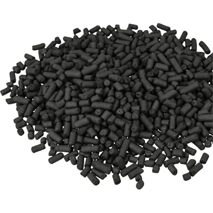 vhbw Aktivkohle Pellets Nachfüllpack 2,5 kg, kompatibel mit Berbel BKF 83 DL/DLP, 3-4 mm Durchmesser, schwarz – Bild 5