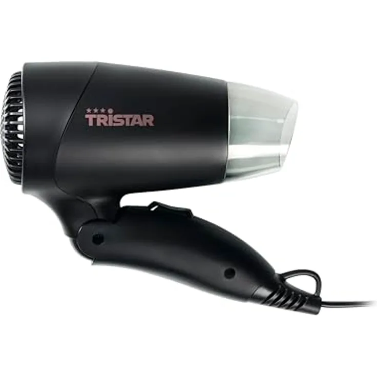Tristar Reisefön HD-2460 – Klapphandgriff – 1200 Watt Leistung – Schwarz