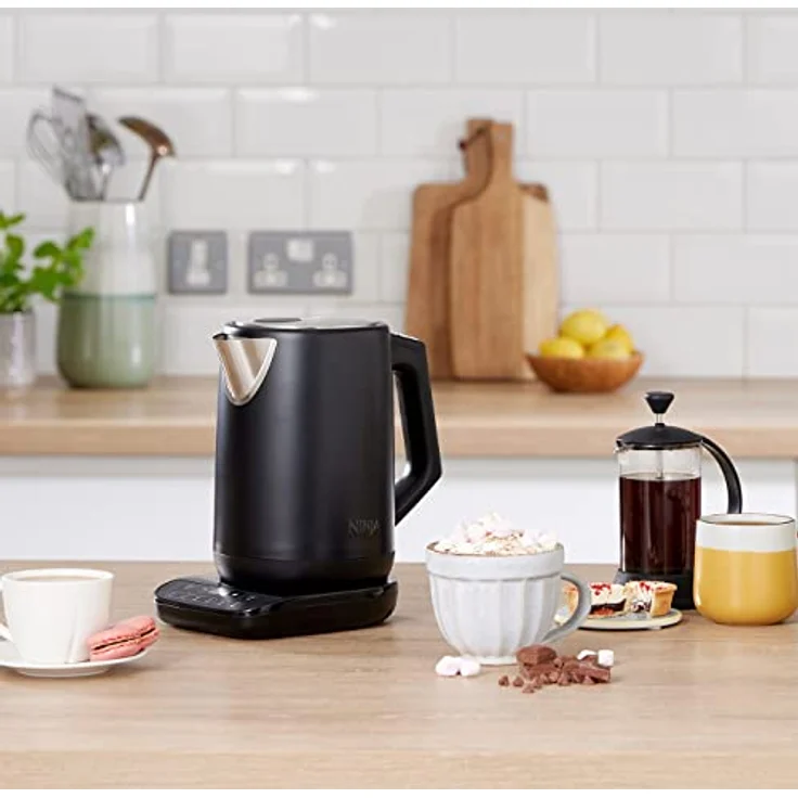 Ninja KT200EU Wasserkocher, 1,7 Liter, 3.000 Watt, 6 voreingestellte Temperaturen, Warmhaltefunktion, schwarz – Bild 6
