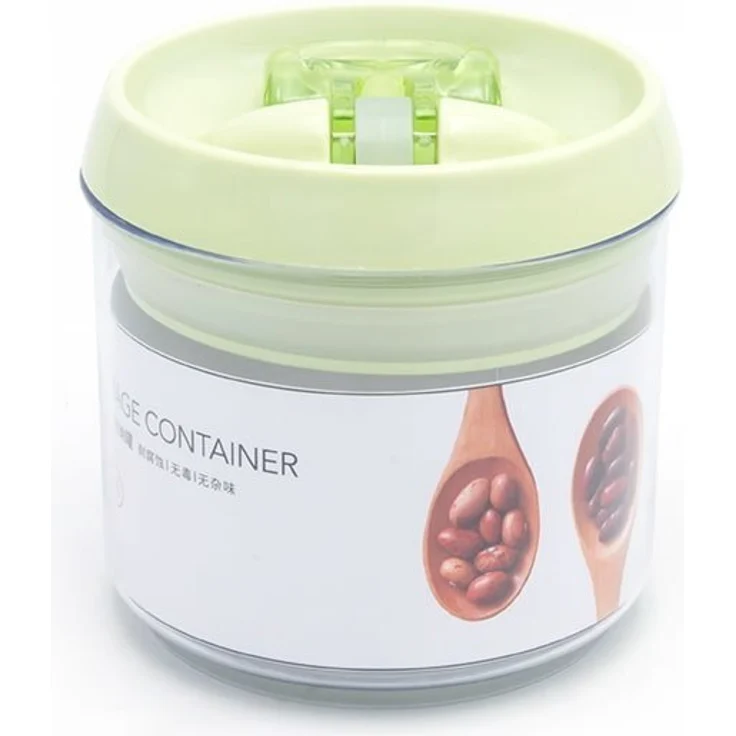 JTI GmbH Vorratsdose mit Deckel, grün, 10x10x10 cm, stapelbar, lebensmitteldicht