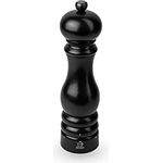 PEUGEOT - Salzmühle Paris u‘Select 22 cm + Steinsalz - 6 voreingestellte Mahlgrade - Aus PEFC-zertifiziertem Holz - Satinschwarz