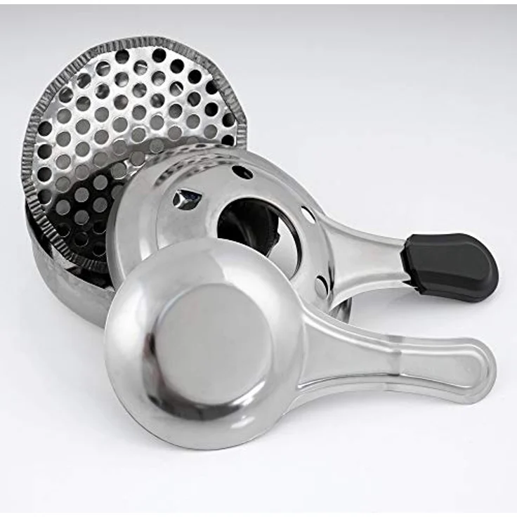 BBQ-Toro Gusseisen Fondue Set für 6 Personen | 1 Liter | Fondueset 13 teilig mit Brenner und Gabeln | Fondue-Set, Käsefondue Set, Fleischfondue Set, Schokofondue Set (schwarz bereits eingebrannt) – Bild 5