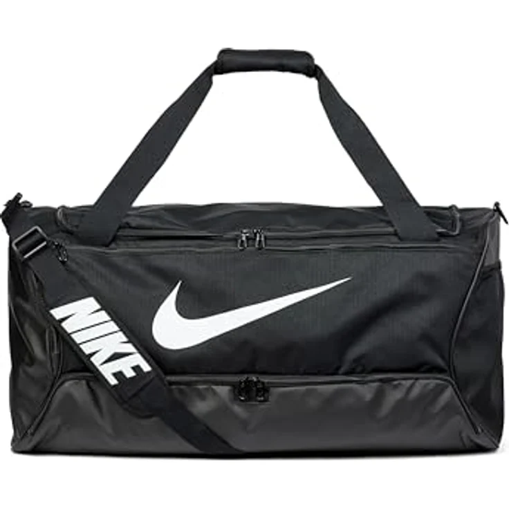 Nike Brasilia 9.5 Sporttasche, geräumige Sporttasche mit mehreren Fächern und gepolsterten Tragriemen – Bild 1