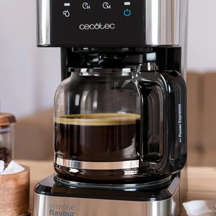 Cecotec Coffee 66 Drop und Touch, Filterkaffeemaschine mit 950 W, 1,5 L, 12 Tassen, Touchscreen, 24-Stunden-Timer, wiederverwendbarer Netzfilter – Bild 5