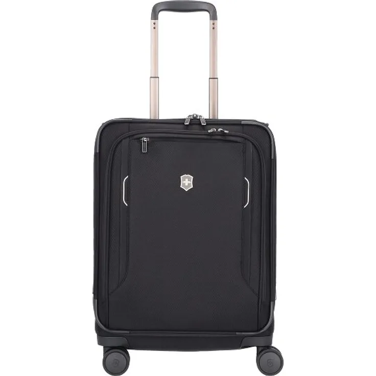 Victorinox Werks Traveler 6.0, 4-Rollen Kabinentrolley 55 cm, schwarz, 100% Nylon