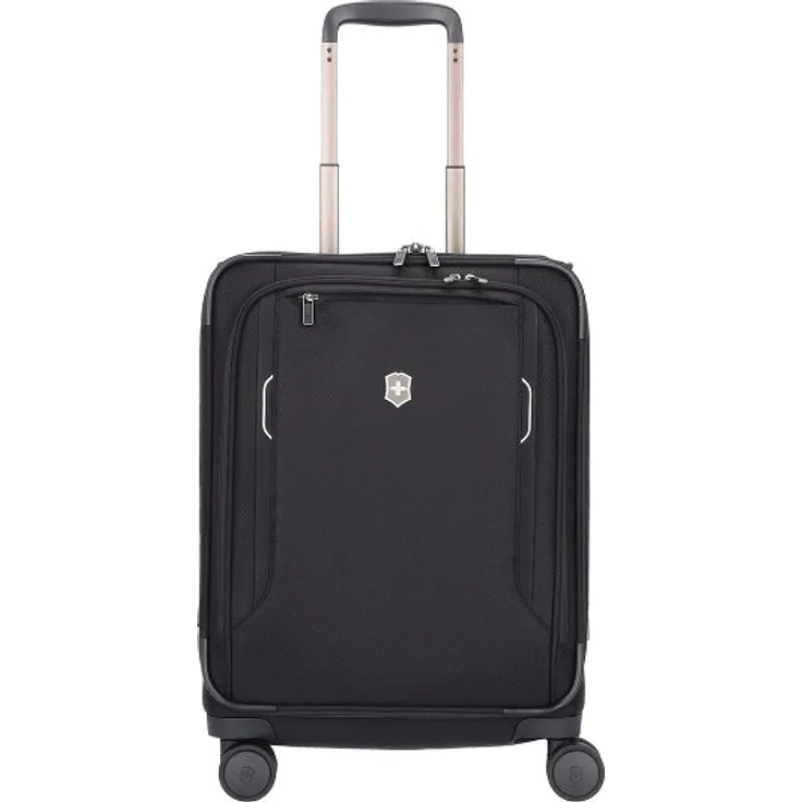 Victorinox Werks Traveler 6.0, 4-Rollen Kabinentrolley 55 cm, schwarz, 100% Nylon