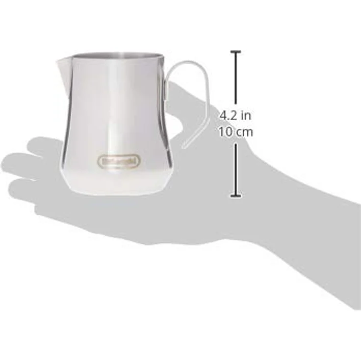 De'Longhi DLSC060 ECO 311.W-BK-R-B Milchkännchen, 18-8 Edelstahl, 350 ml – Bild 3