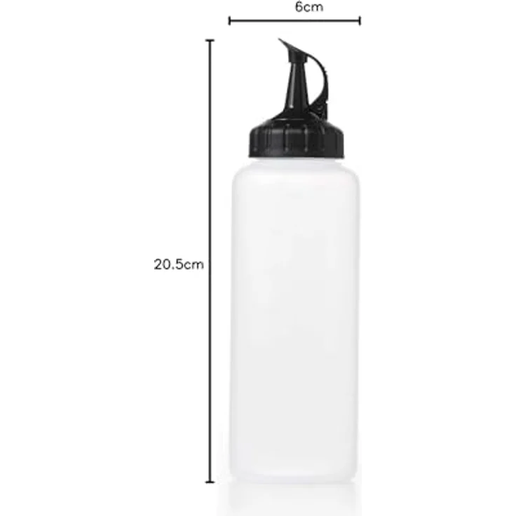 OXO Good Grips Mittelgroße Küchenchef Quetschflasche, Kunststoff, Transparent – Bild 12