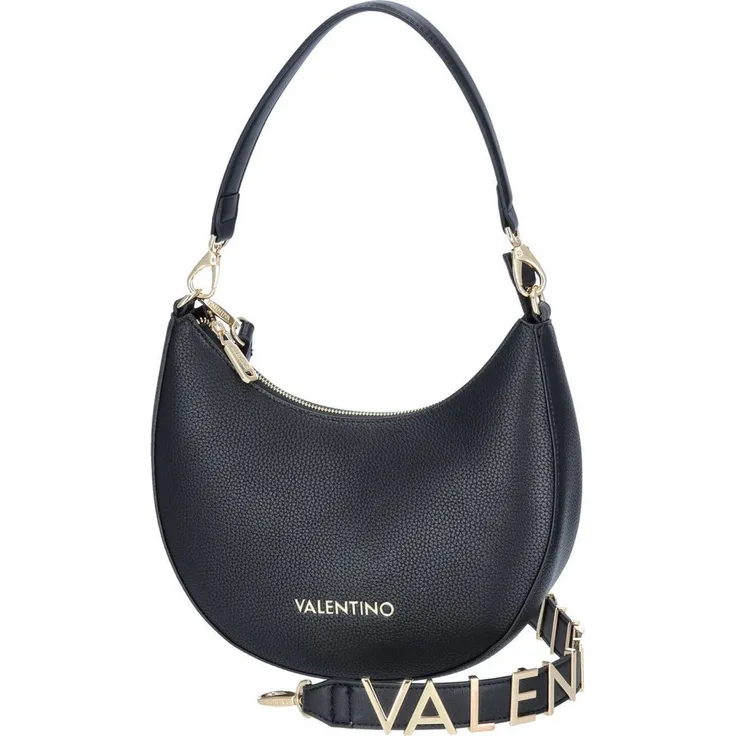 VALENTINO BAGS Umhängetasche Damen Schultertasche Alexia nero (1-tlg) mit abnehmbarem Tragehenkel, verstellbarem Schultergurt und Reißverschluss