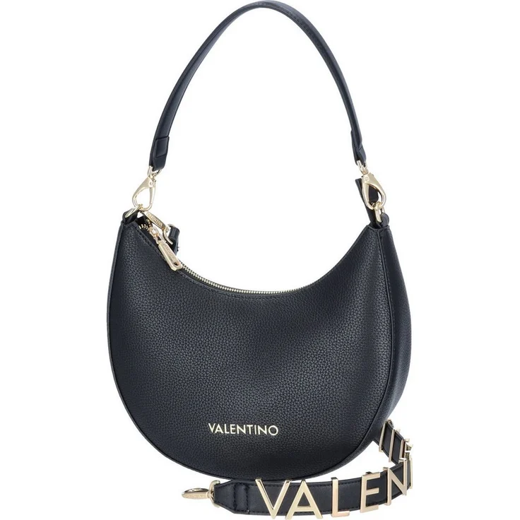 VALENTINO BAGS Umhängetasche Damen Schultertasche Alexia nero (1-tlg) mit abnehmbarem Tragehenkel, verstellbarem Schultergurt und Reißverschluss