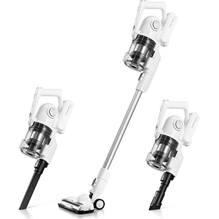 Trotec VC 150 E Handstaubsauger, 40 min Akkubetrieb, kabellos, weiß – Bild 3