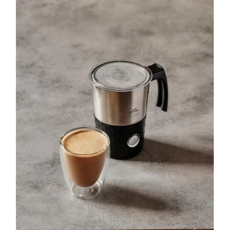 ETA Milchaufschäumer Artteo I elektrisch I 550 Watt I 300 ml I Antihaftbesichtigung I für Milchschaum heiss und kalt I Milch erhitzen I Kaffee, Cappuccino, Milchkaffee, Kakao, Kaffe Latte, Latte – Bild 4