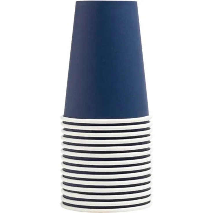 WHEN 21 Pro Tischdecke 89112i 15 Becher, 20 cl, Karton, Marineblau, FSC zertifiziert