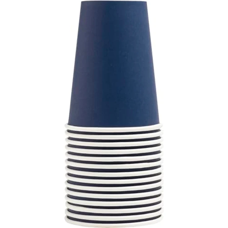 WHEN 21 Pro Tischdecke 89112i 15 Becher, 20 cl, Karton, Marineblau, FSC zertifiziert – Bild 1