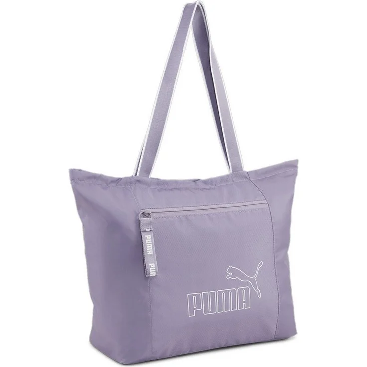 PUMA Shopper Core Base Großer Shopper Damen, mit mehreren Fächern und gepolsterten Griffen, schwarz – Bild 1
