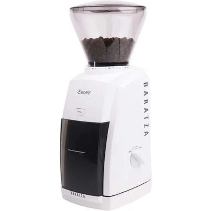 Baratza Encore, Kaffeemühle mit konischem Mahlwerk, 40 Mahlstufen, Weiss
