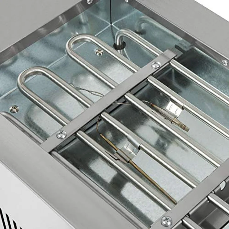 vertes FM19-TM-2000E, Elektrischer Takoyaki Maker mit 2000W, 28 Mulden, Edelstahlgehäuse und stufenloser Temperaturregelung bis 300°C – Bild 7