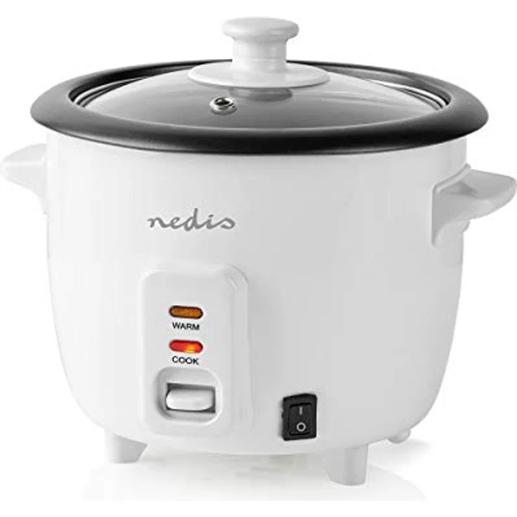 Nedis Reiskocher | 300 Watt | 0,6 Liter | Weiß – Bild 5