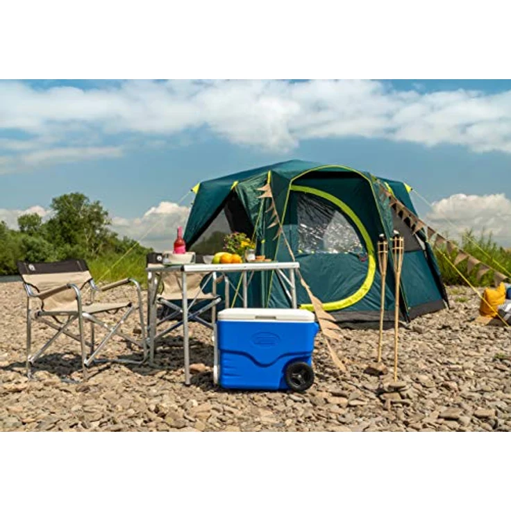 Coleman 40 QT passive Kühlbox Performance mit Rädern, Thermobox 37.5 L Fassungsvermögen – Bild 5