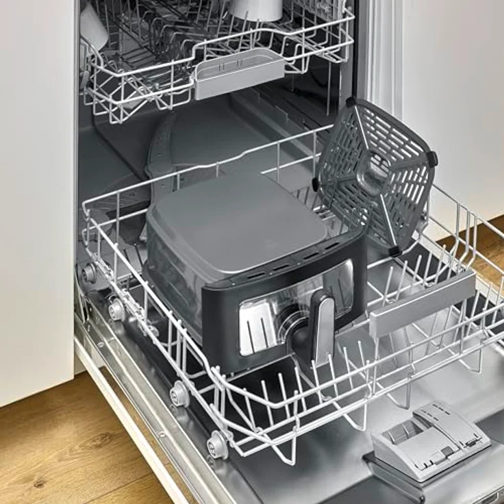 CASO AirFry DuoTower 3189, Fritteuse mit Doppelkochfunktion und gesundem Heißluftfrittieren – Bild 8