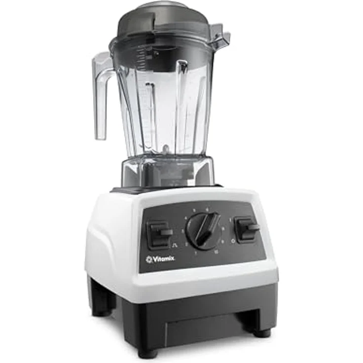 Vitamix E310 Explorian Mixer, 1,4-Liter BPA-freier Behälter, variable Geschwindigkeitsregelung, selbstreinigend, weiß – Bild 3
