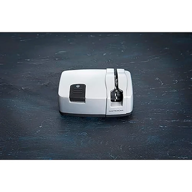 Gastronoma 18310012, Elektrischer Messerschärfer mit 20 Keramikstäben, Silber – Bild 9