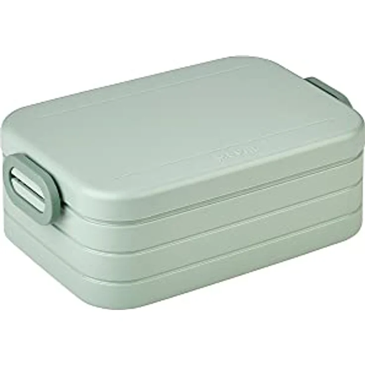 Mepal - Lunchbox Take A break midi - Brotdose mit Fächern - Geeignet fur bis zu 4 butterbrote - 900 ml - Nordic sage – Bild 2