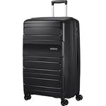American Tourister Sunside Spinner 77 Erweiterbar, 4.5 KG, 106/118L, Schwarz (Black)