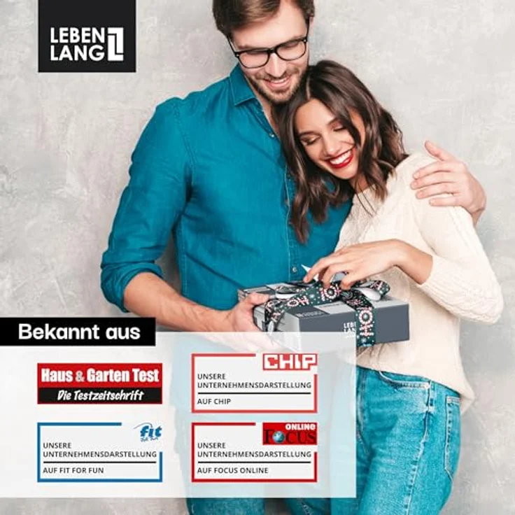 Lebenlang Elektrisches Salz-/Pfeffermühle Set, 2er Set mit Kipp-Sensor, Keramik-Mahlwerk und USB-Akku, gebürsteter Edelstahl – Bild 6