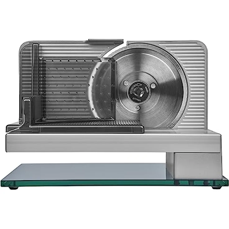ritter sono 2 Elektrischer Allesschneider & Brotschneidemaschine aus Metall mit ECO-Motor, Made in Germany, Silbermetallic – Bild 3