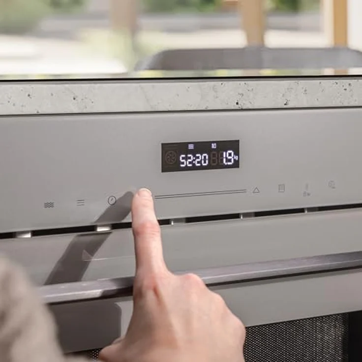 Cecotec Bolero Hexa MW703800, Grill-Mikrowelle mit 34 Litern, 900 Watt Leistung, Glasgrau – Bild 9