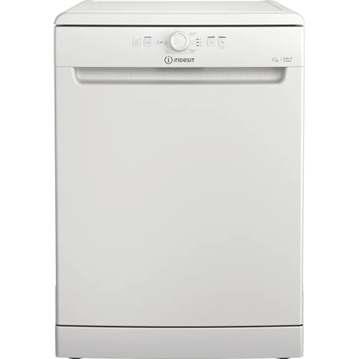 Indesit Geschirrspüler D-2-FHK-26, freistehend, 14 Maßgedecke, weiß, mit verstellbaren Füßen und Startverzögerung – Bild 1