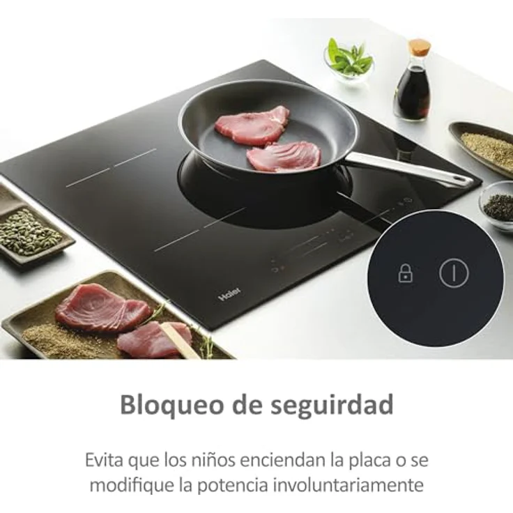 Haier HAIDSJ63MC, Induktionskochfeld,Breite 59 cm, autark – Bild 5