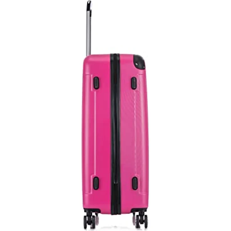 Flexot Flex-2045 XL Zwillingsrollen Reisekoffer Trolley Hartschale (Rose) – Bild 5