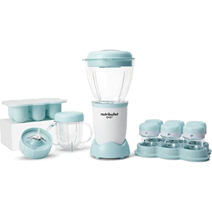 NutriBullet Baby, Standmixer, Blau – Bild 4
