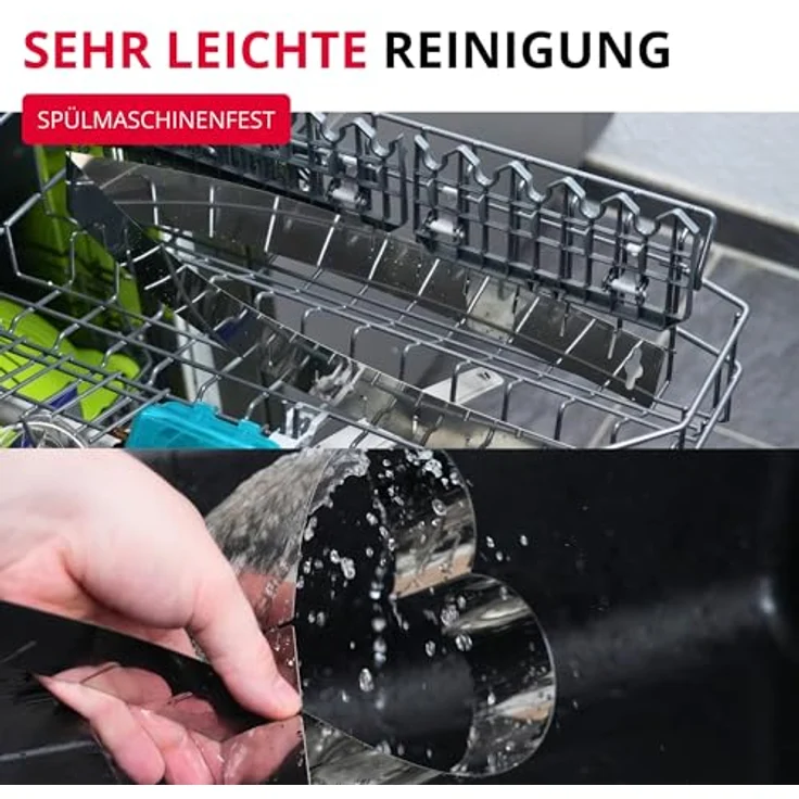 Westmark Herzbackform, Größenverstellbar, Rostfreier Edelstahl, Silber, 31342270 – Bild 12
