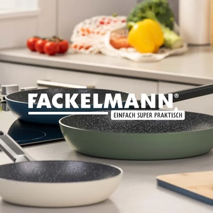 Fackelmann Gemüsehobel mit Restehalter, Gemüseschneider mit 2 Edelstahl-Klingen, hochwertiger Gurkenhobel (Farbe: Weiß-Schwarz), Menge: 1 Stück – Bild 9