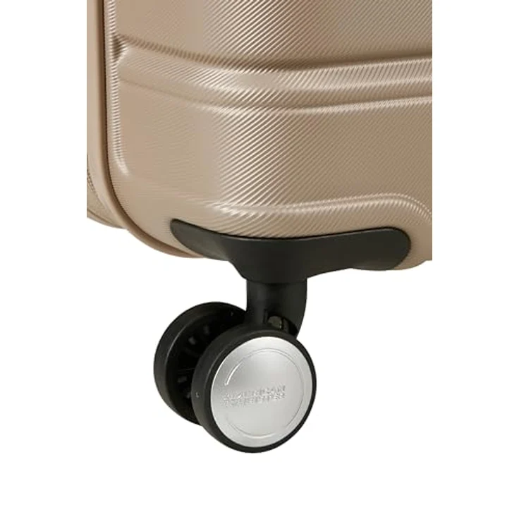 American Tourister Flashline 67 cm Trolley, 4 Rollen, roségold, 100% ABS – Bild 8