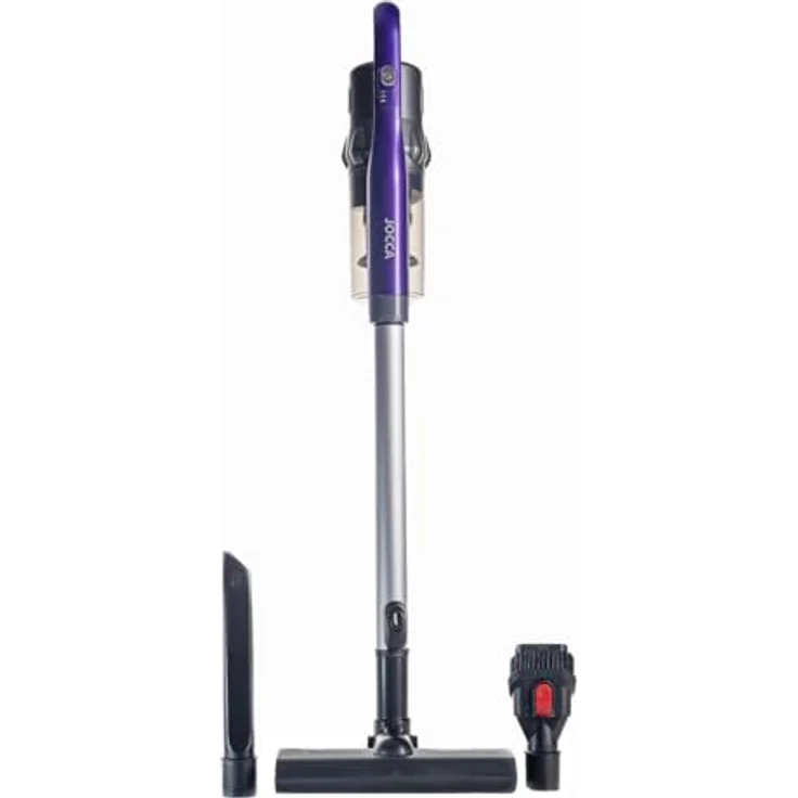 Jocca Akku-Staubsauger JOCCA JOC8435253579089, kabelloser Handstaubsauger mit 150 W Leistung, 2000 mAh Akku und HEPA-Filter, grau – Bild 1