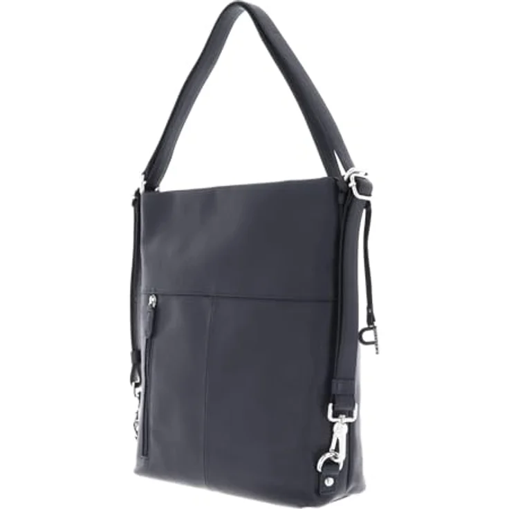 Picard Pure Schultertasche aus 100% Leder, 30 cm, blau – Bild 4