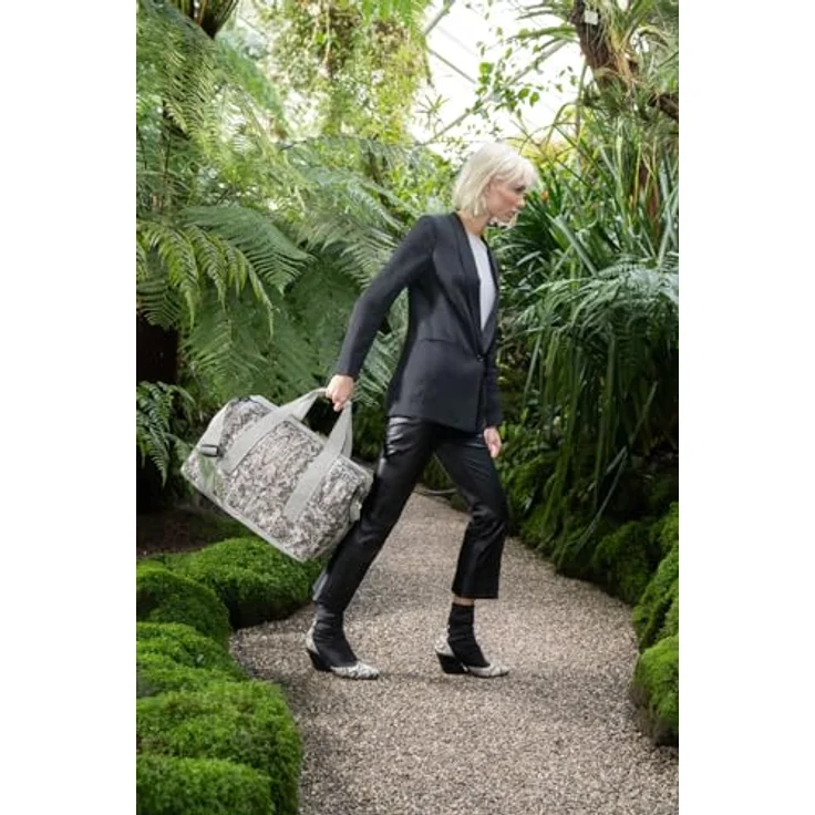 reisenthel Allrounder L Weekender Reisetasche, 48 cm, grau, 100% Polyester, kompakte Reise- & Sporttasche – Bild 5