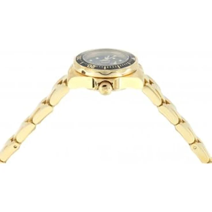 Invicta Pro Diver Damen Armbanduhr, 24mm Edelstahlgehäuse mit schwarzem Zifferblatt, Quarzuhrwerk, 10 bar wasserdicht – Bild 3