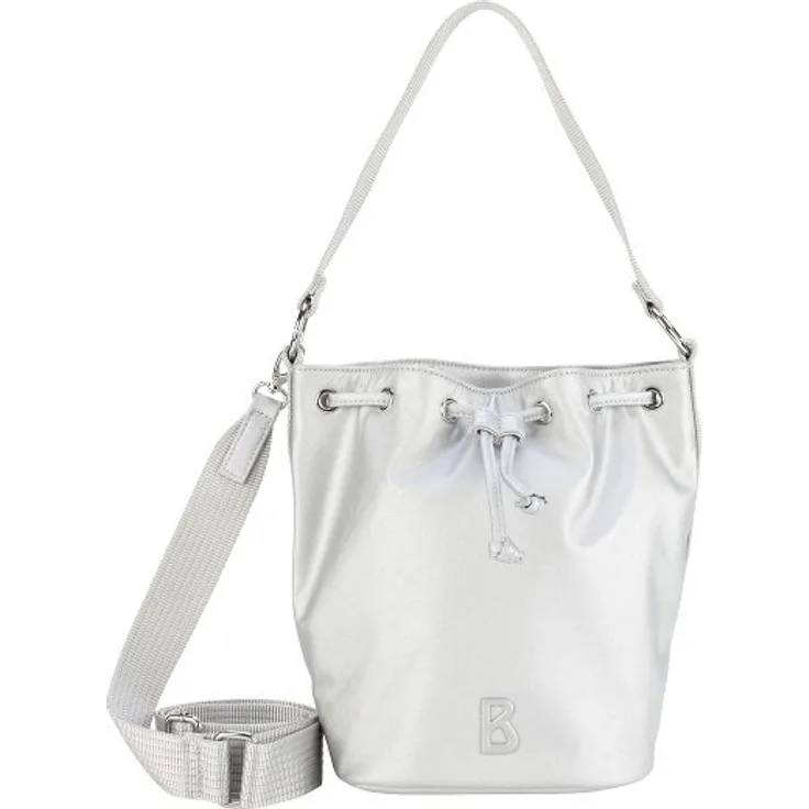 Bogner Verbier By Night Beuteltasche, silberfarben, 100% Nylon, 17.5 cm x 11 cm x 23 cm