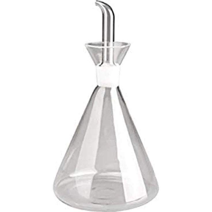 IBILI Speiseölflasche 250 ml aus Glas-Edelstahl, transparent-Silber, 0.28L – Bild 2