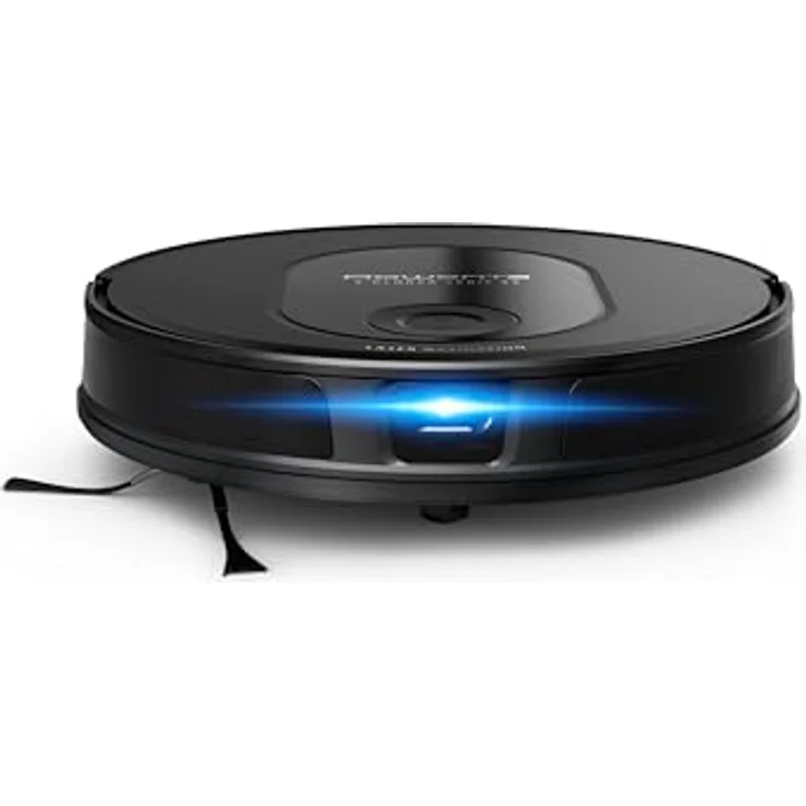 Rowenta Xplorer Serie 65 Nass-Trocken-Saugroboter, Lasernavigation, elektronischer Wischmopp, nur 7,8 cm Höhe, Schwarz – Bild 2