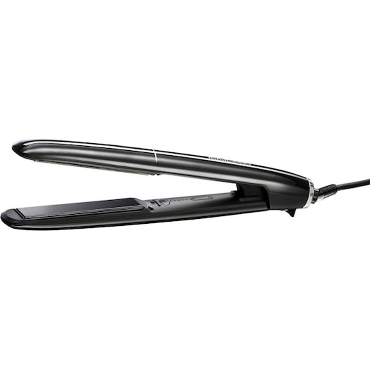 BaBylissPRO Black Stilista Styler, Glätteisen mit Titanplatten und Anti-Frizz-Ionentechnologie, 220°C, 5 Temperaturstufen, drehbares Kabel 2,8 m